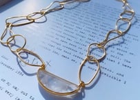 moon crystal necklace