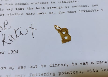 alphabet charm parts