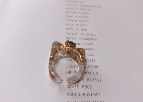 milky spark ring 13号  Blue