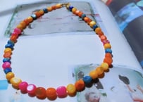 colorful beads  necklace