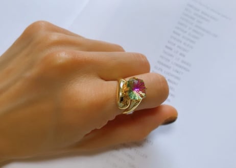 colorful bijou ring 9号