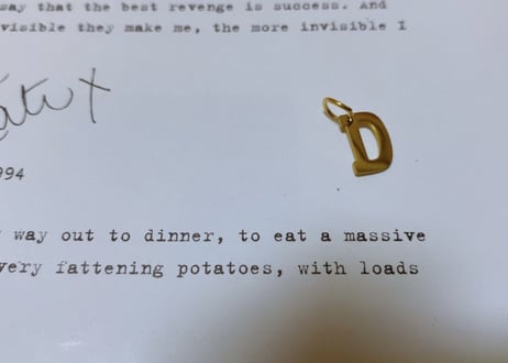 alphabet charm parts