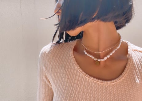 Pearl chainネックレス
