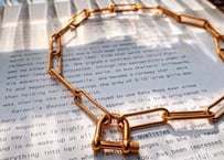 key lock necklace S size