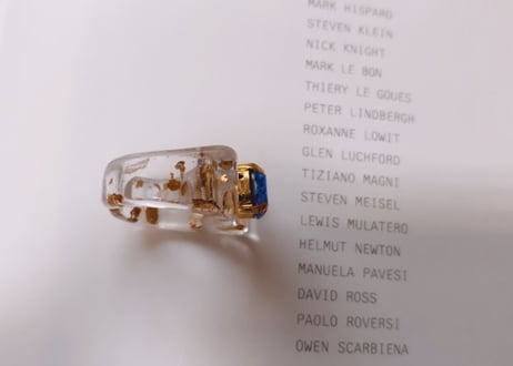 milky spark ring 13号  Blue
