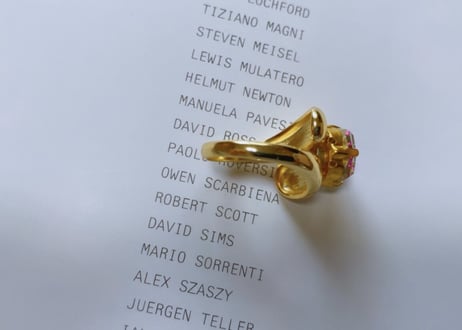 colorful bijou ring 9号