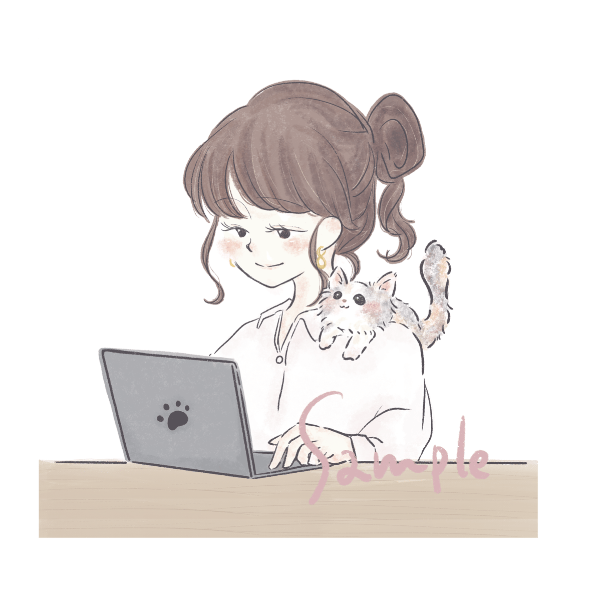 オーダーメイドアイコンイラスト | あとりえちーず