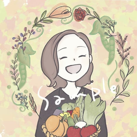 オーダーメイドアイコンイラスト