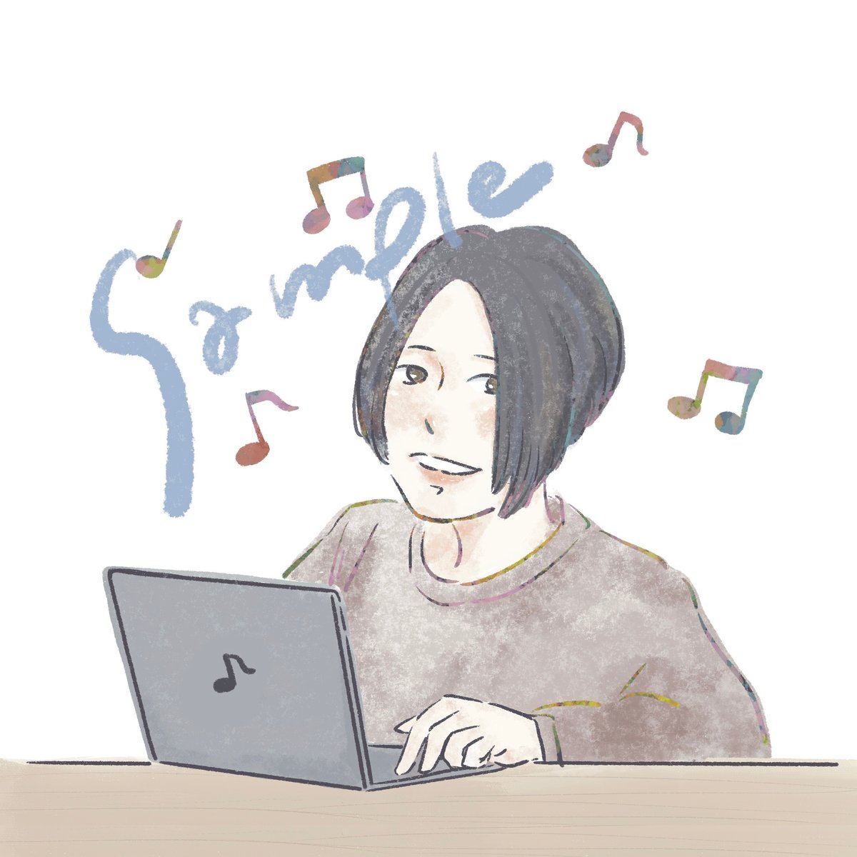 イラスト　オーダーメイド　イラストオーダー　アイコンオーダー　各種イラスト オーダーメイドアイコンイラスト | あとりえちーず