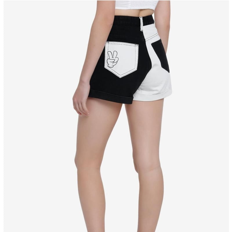 ミッキーマウス モノクロショートパンツ | すずくろ - Sue's Closet -
