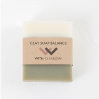 【クレイ石鹼】CLAY SOAP BALANCE（脂性肌・トラブル肌）
