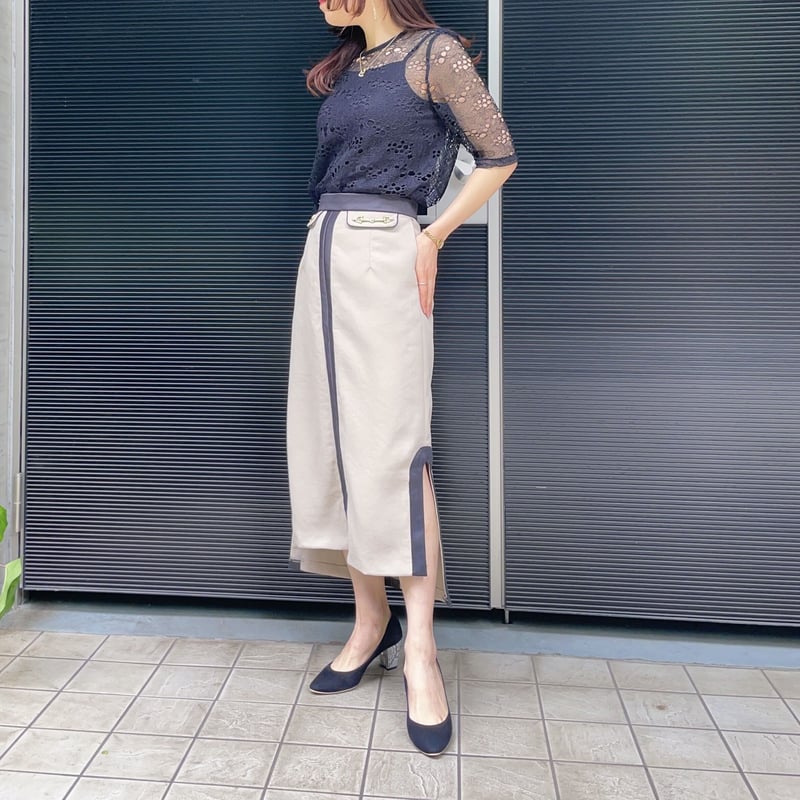 epine スカート Side slit skirt | RINECE