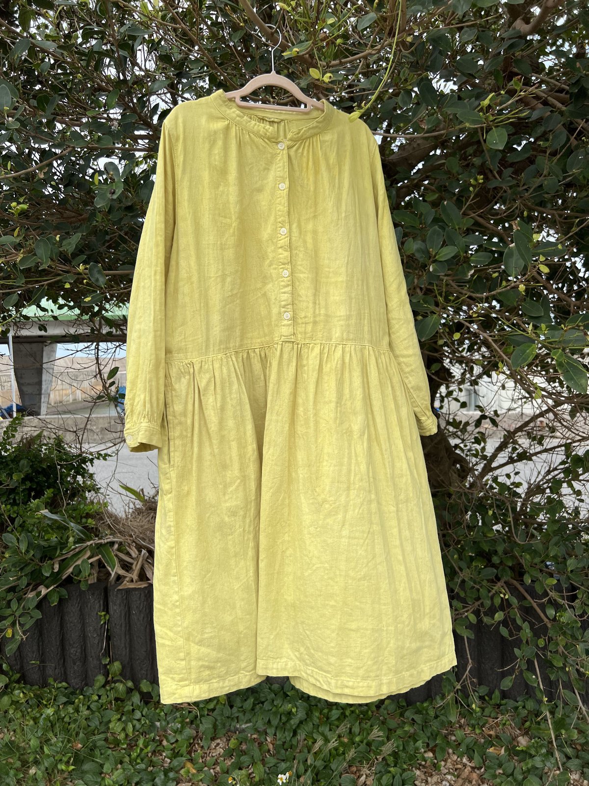 草木染め ワンピース 【ハマゴウ】 | Nature Flow 