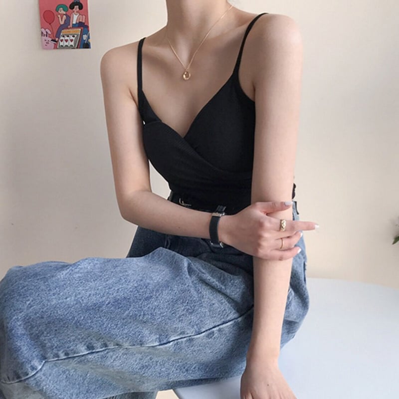 pamm クロスキャミソール JANJAM カップ付きキャミソール 大きいサイズ レディース メール
