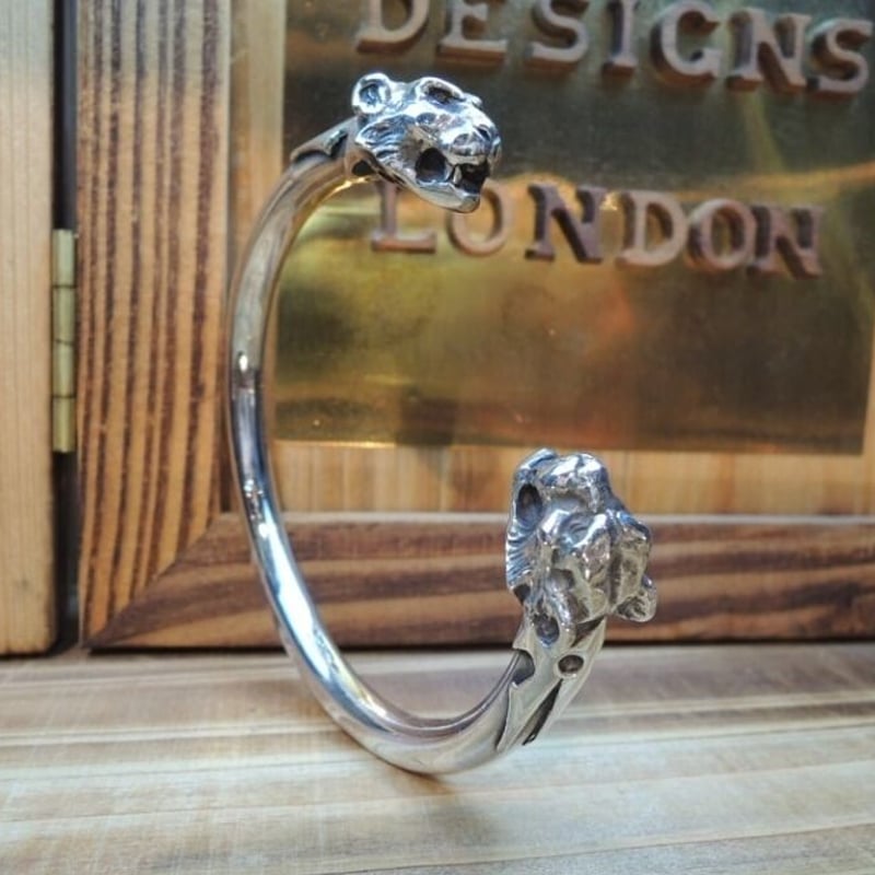 CRAZY PIG TIGER'S HEAD BANGLE 498 クレイジーピッグ タイガー