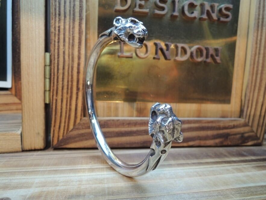CRAZY PIG TIGER'S HEAD BANGLE 498 クレイジーピッグ タイガー CRAZY PIG TIGER'S HEAD BANGLE 498 クレイジーピッグ タイガー