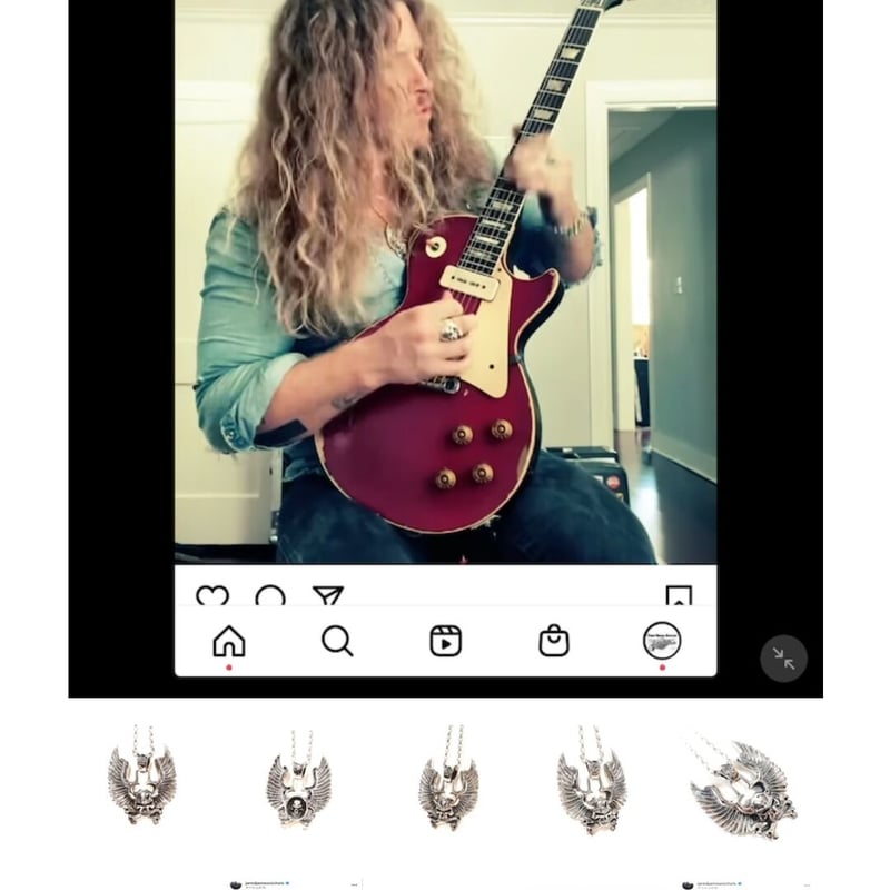 THIRTEEN DESIGNS サーティーンデザインズ GULL WING SKULL PE