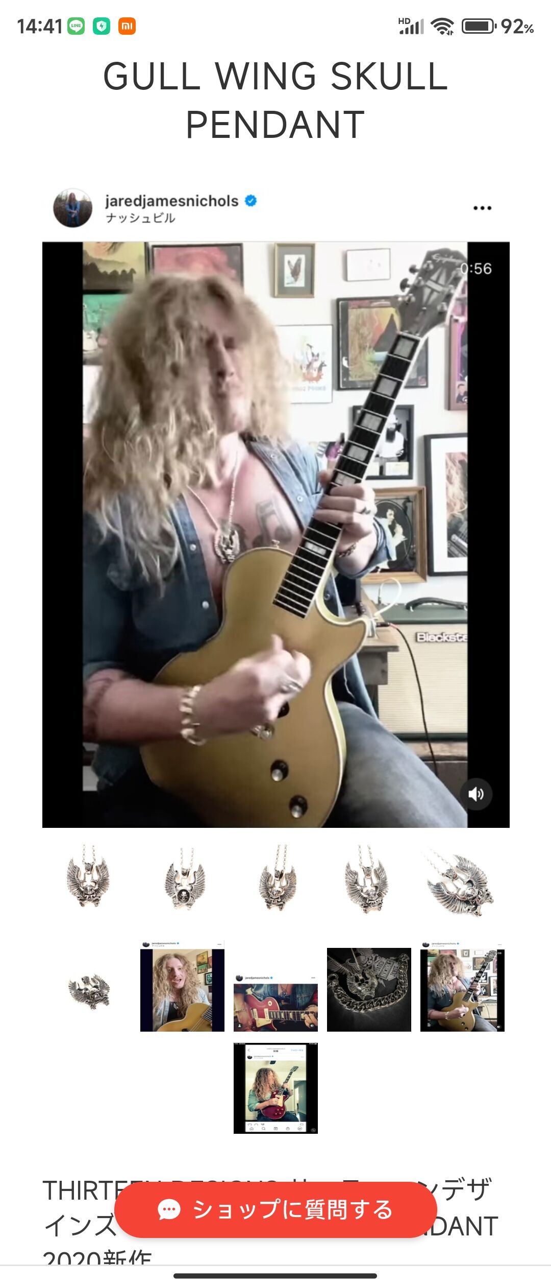 THIRTEEN DESIGNS サーティーンデザインズ GULL WING SKULL PE