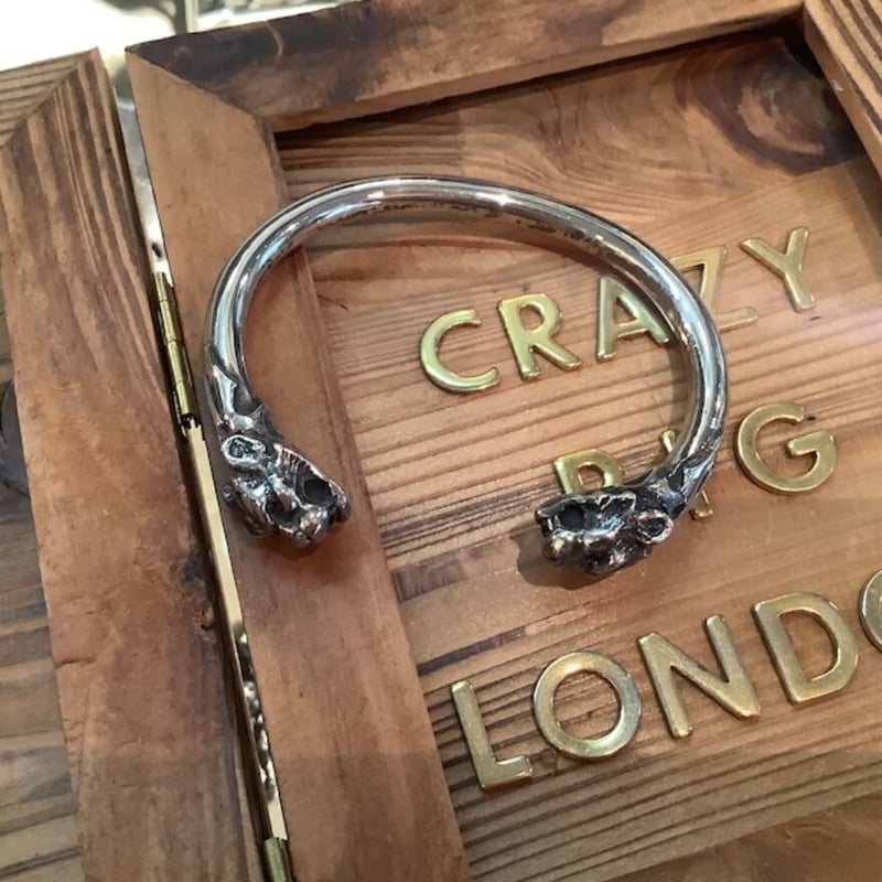 CRAZY PIG TIGER'S HEAD BANGLE 498 クレイジーピッグ タイガー