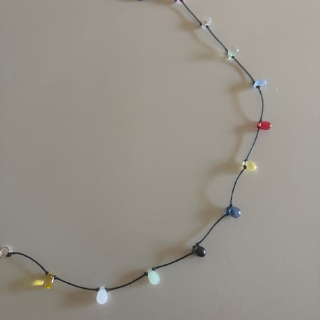 Candy drop cord Necklace①