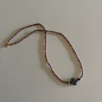Cross beads Necklace②