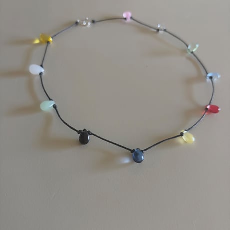 Candy drop cord Necklace①