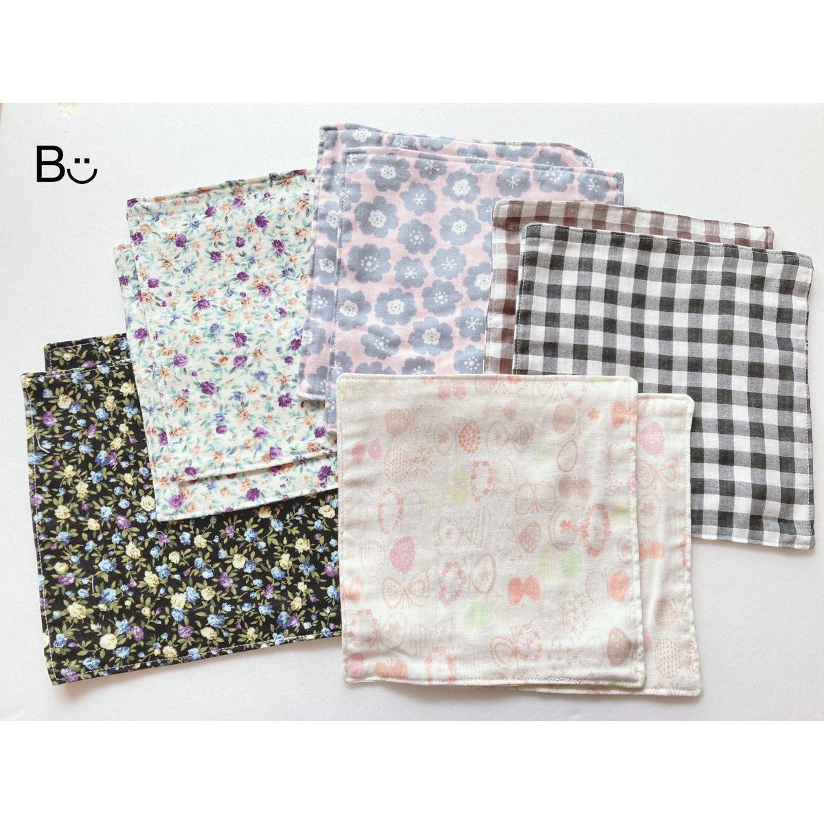 Wガーゼ ハンカチ 10枚set | kinoco STORE