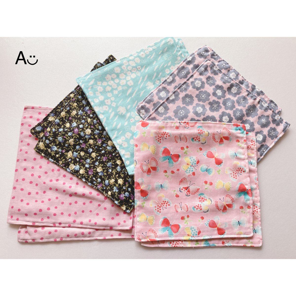 Wガーゼ ハンカチ 10枚set | kinoco STORE