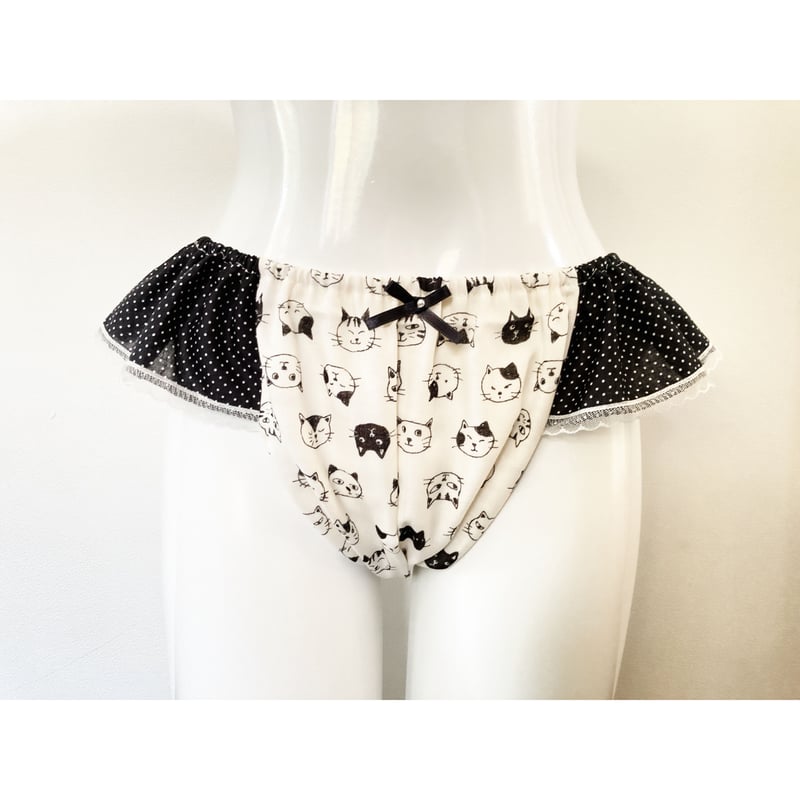 ユキエモン猫ちゃんパンツ最終価格 F☆ねこちゃん☆box型☆ふんどしパンツ | kinoco STORE