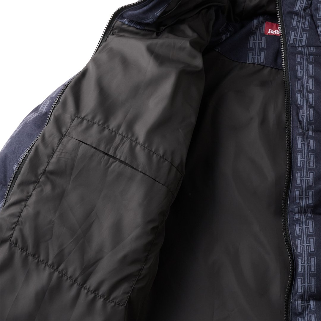 HELLRAZOR（ヘルレイザー）H CHAIN SUEDE HOODED DOWN JACK
