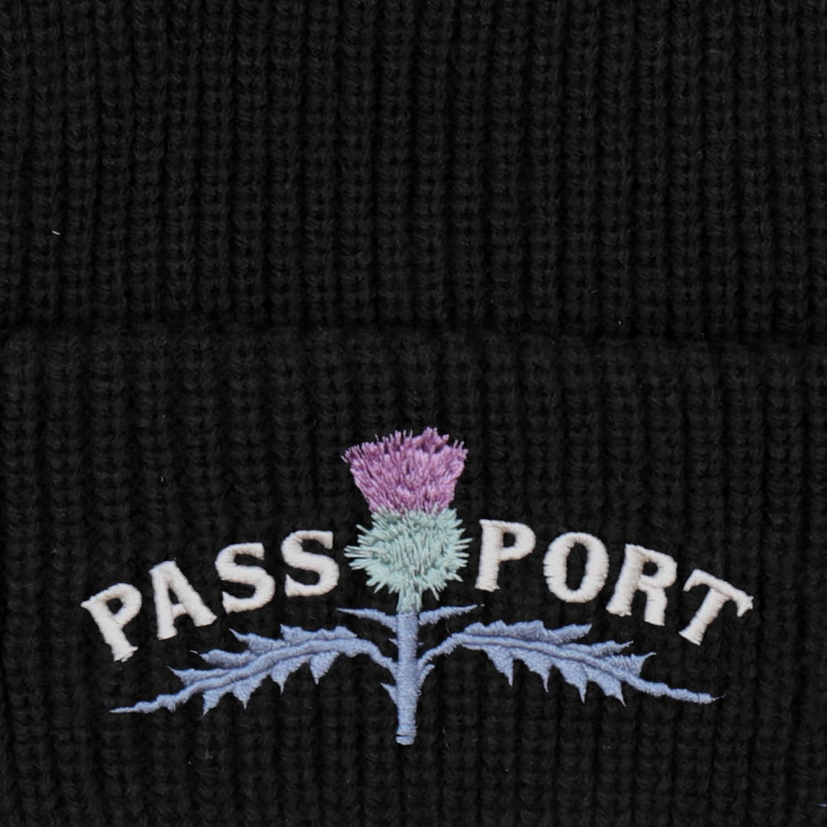 Pass~Port ( パスポート ) Thistle Beanie - Black | HE...