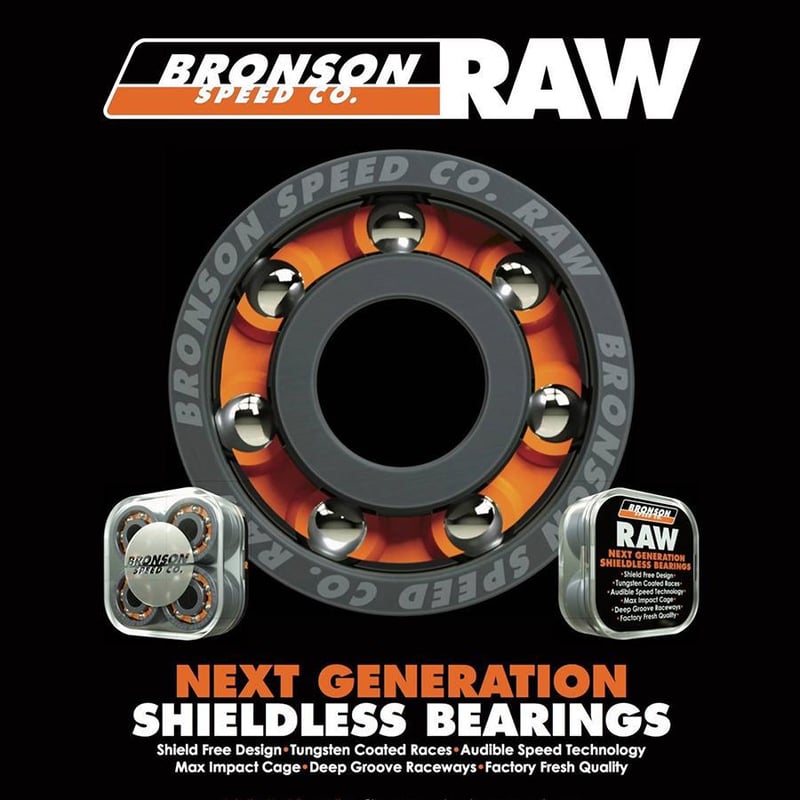 BRONSON ブロンソン RAW BEARING | HEAL Skateshop BRONSON ブロンソン RAW BEARING | HEAL Skateshop