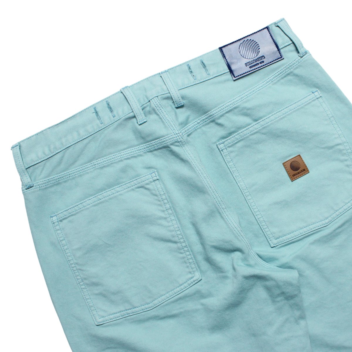 HELLRAZOR（ヘルレイザー）BAGGIE OVER DYE DENIM PANTS -  