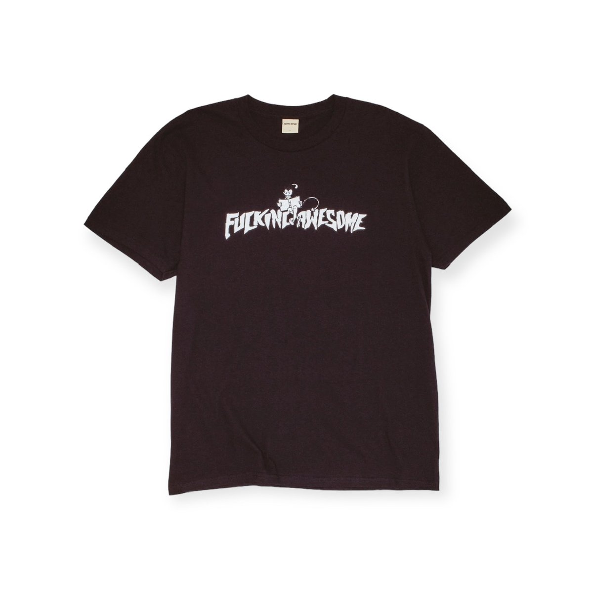 FUCKING AWESOME SAM HILL LOGO TEE BLACK | HEAL 