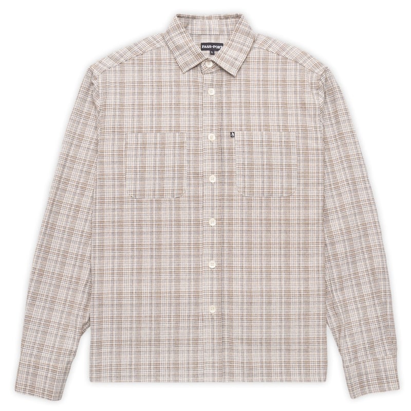 Pass~Port ( パスポート ) Workers Check Shirt Long-sl