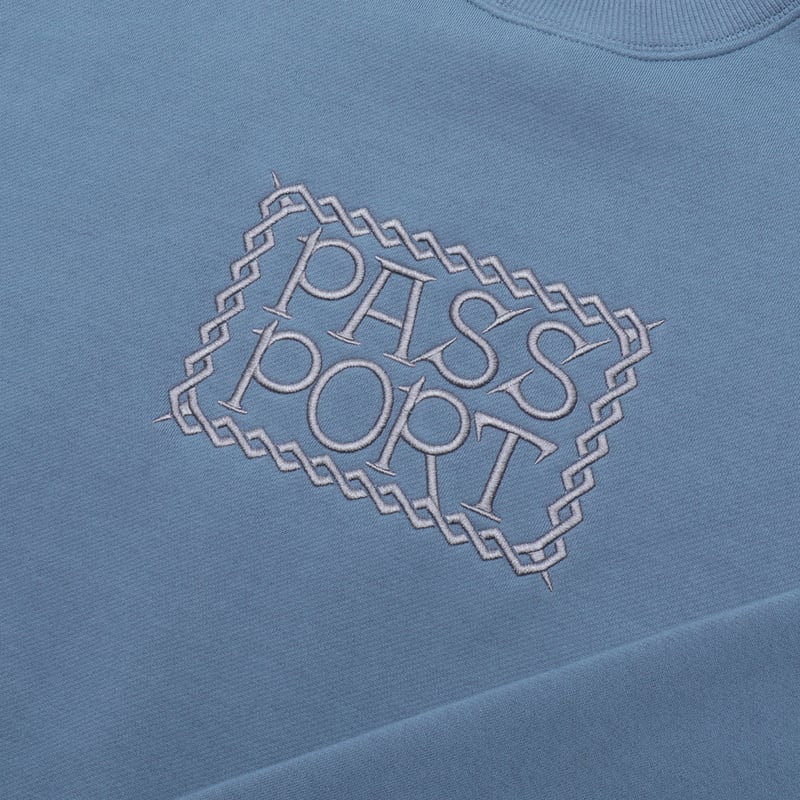 Pass~Port ( パスポート ) Invasive Embroidered Sweate