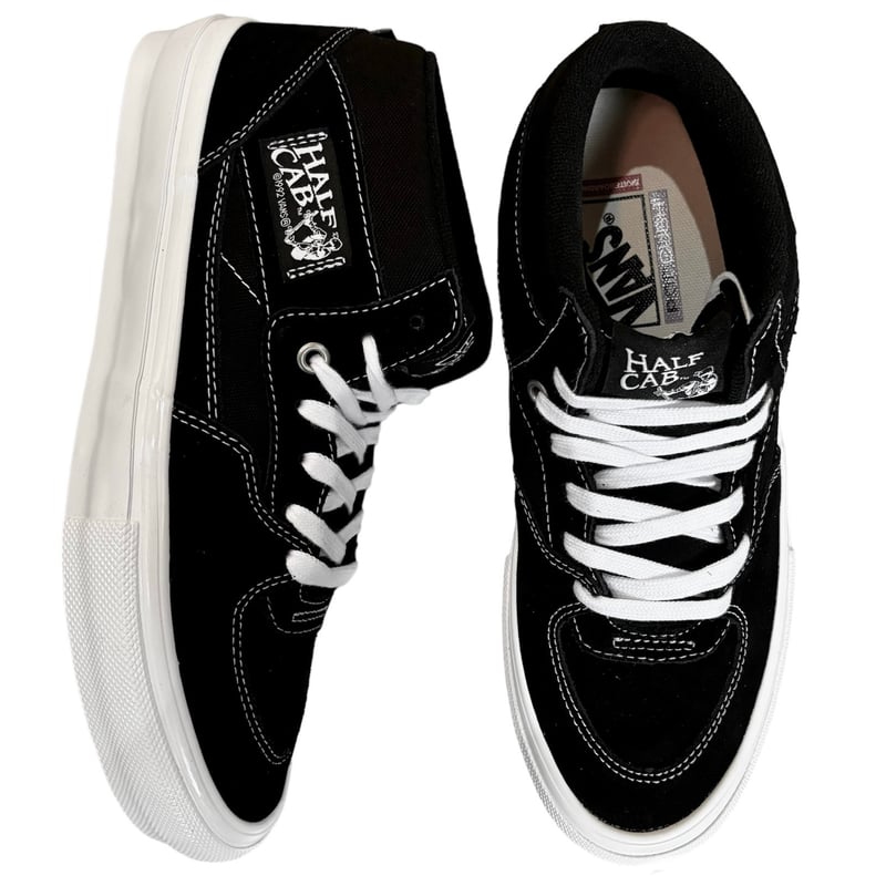 VANS SKATE HALF CAB/ BLACK / WHITE(バンズ/ヴァンズ ハーフ VANS SKATE HALF CAB/ BLACK / WHITE(バンズ/ヴァンズ ハーフ