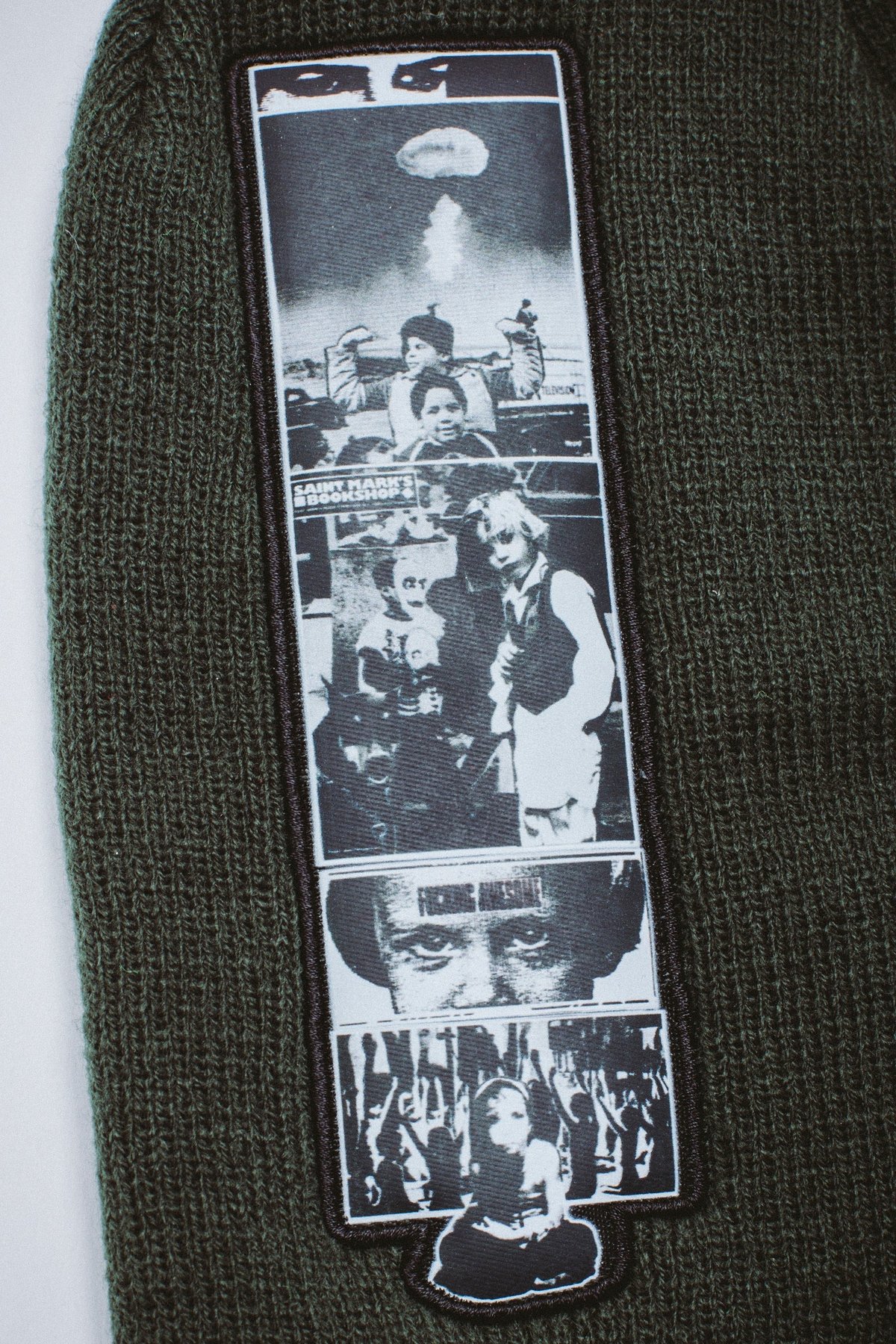 【最終値下げ】 ファッショングオーサム DILL COLLAGE BEANIE FUCKING AWESOME 2025 DILL COLLAGE BEANIE / FOREST GREEN