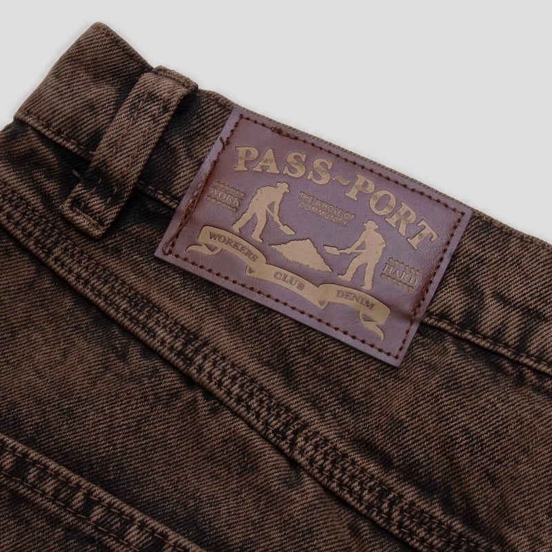 Pass~Port ( パスポート ) Workers Club Short - Brown ...
