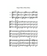 Super Mario Horn Bros.　ホルン3重奏