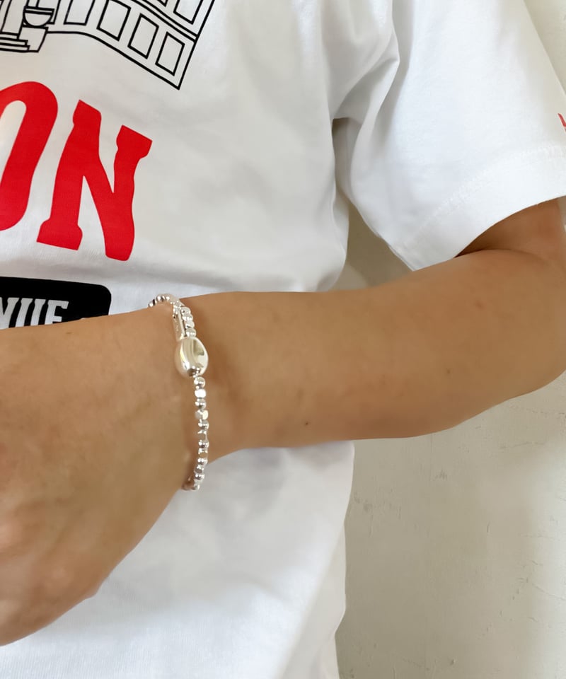 シルバービーズブレスレット | Miaou(ミアウ) シルバービーズブレスレット | Miaou(ミアウ)