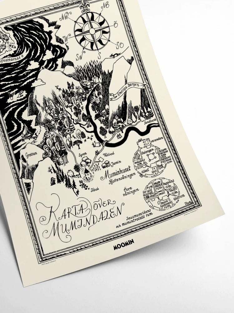ムーミン・ムーミン谷【オランダポスター】 | MONO-K