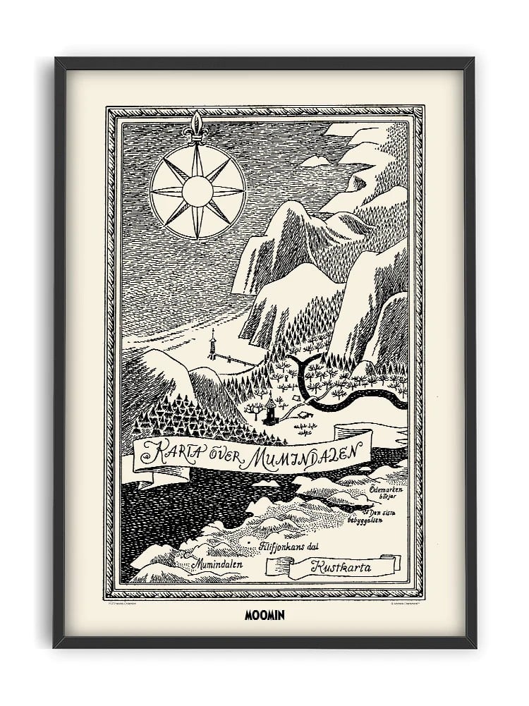 ムーミン・ムーミン谷【オランダポスター】 | MONO-K