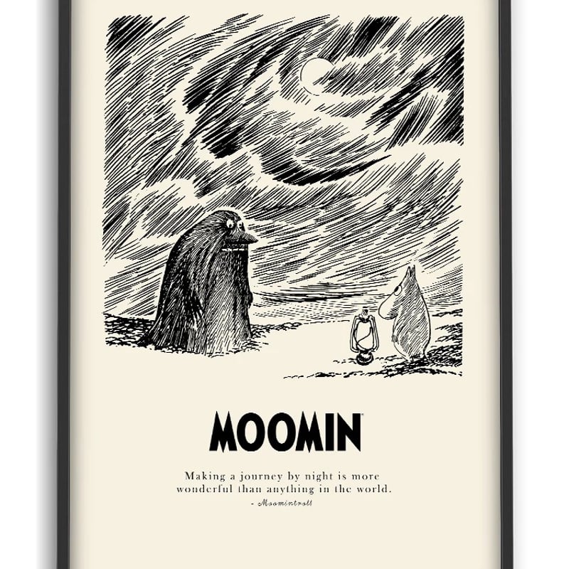 ムーミン・暗闇の旅【オランダポスター】 | MONO-K