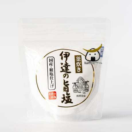 伊達の旨塩 150g パック