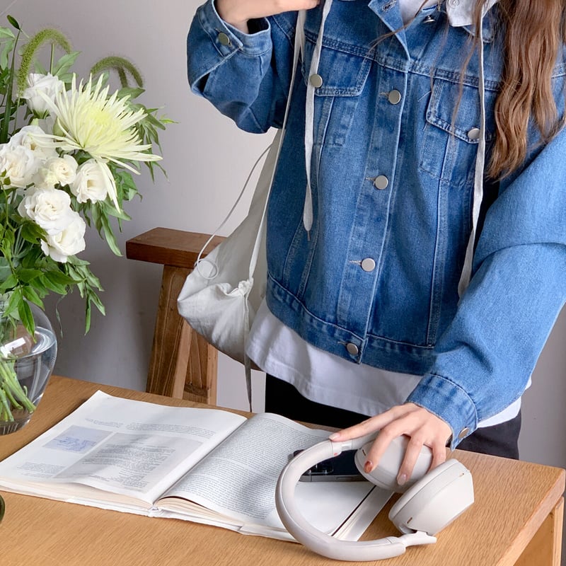 フードデニムジャケット【2色】 | TaskYard