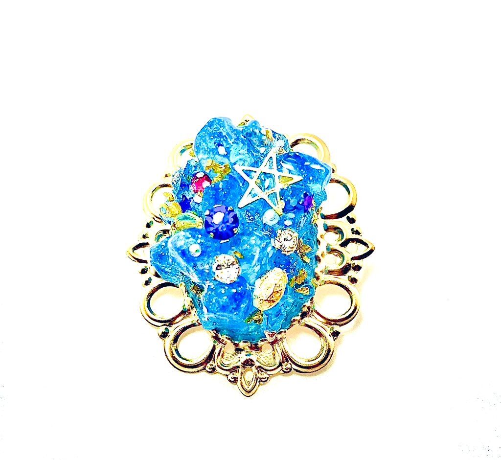 【限定1点】魔導具『魔法石ノルブ』◇チベットの願望成就石×フローライト 限定ラスト！】魔導具『魔法石ノルブ』◇チベットの願望成就石