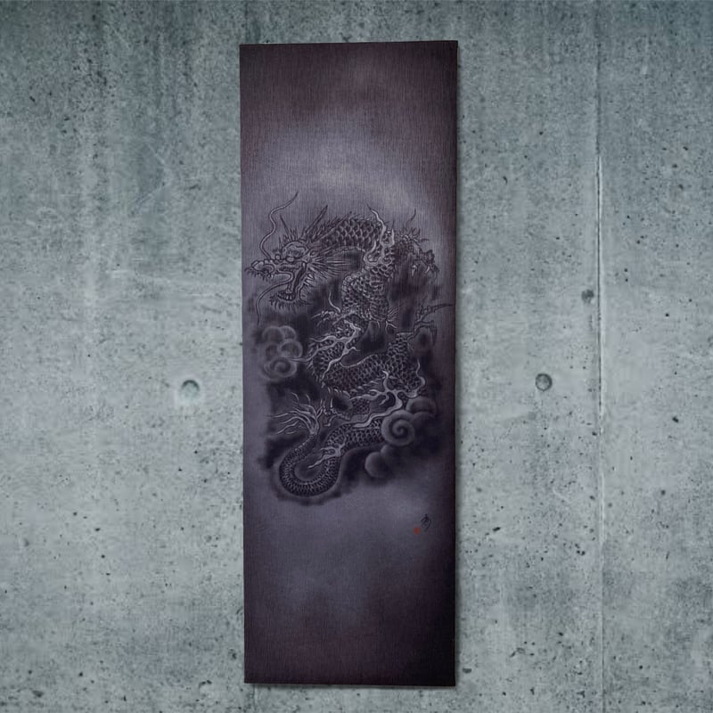 見返り龍（炭）（Turned Around The Chacal ) | SINLLA ART