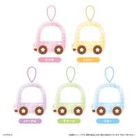 タピオカ　オリジナル　くるま型缶バッジケース ひとり乗りver.