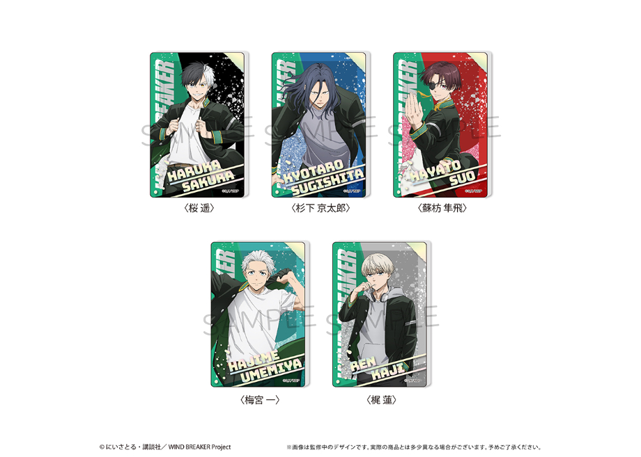 WIND BREAKER グリッターアクリルブロック | TAPIOCA online sho